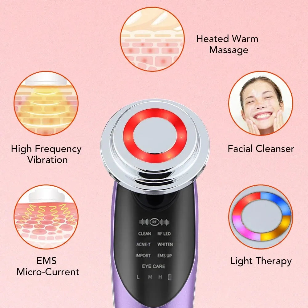 7 in 1 Face Lift Devices Anti Aging Wrinkle Beauty