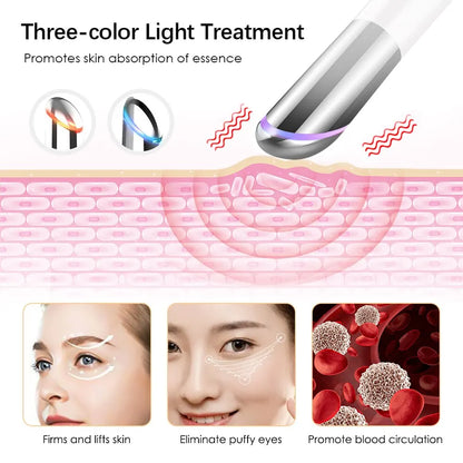 Eye Massager To Lighten Dark Circles and Eyes Bags Eye Skin Care