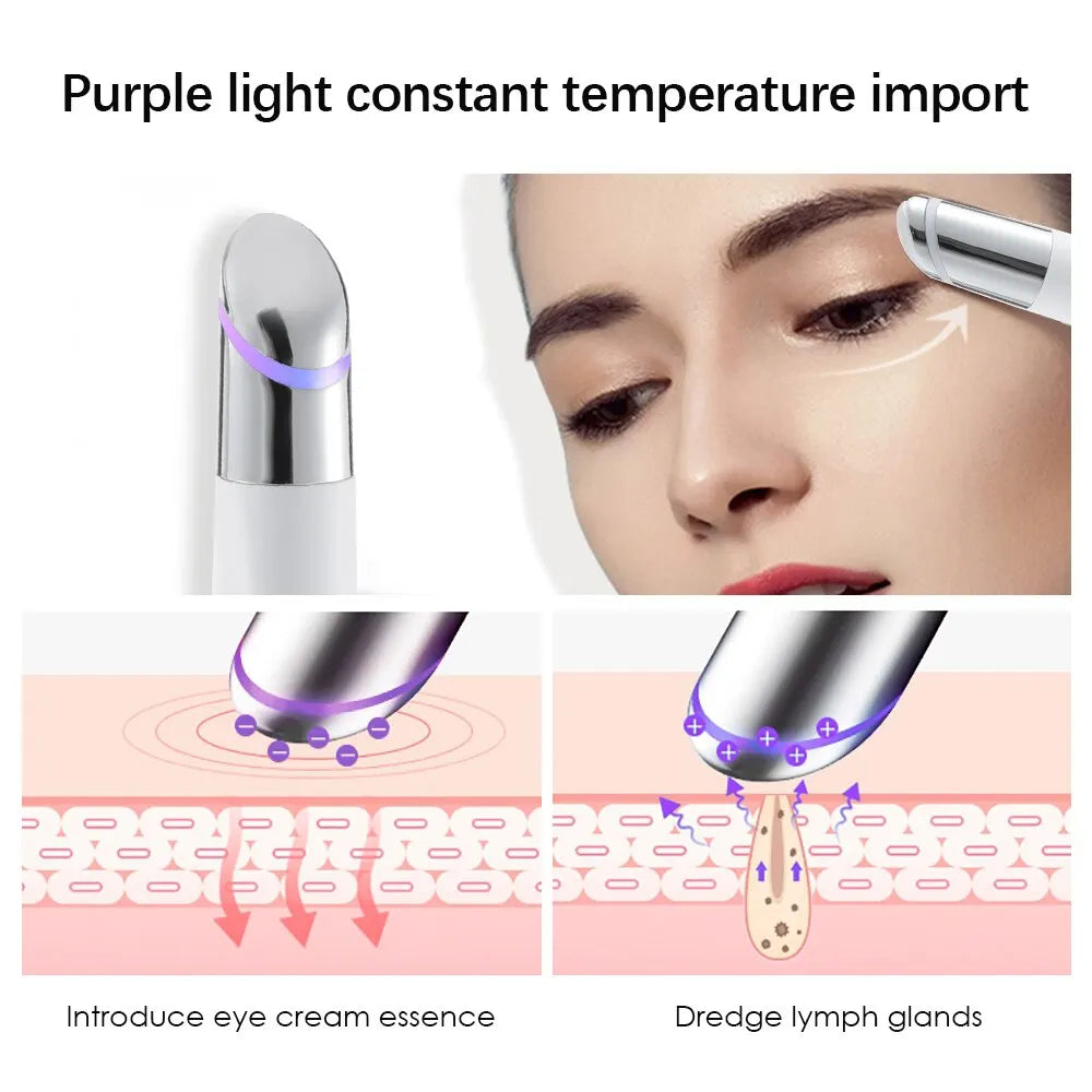 Eye Massager To Lighten Dark Circles and Eyes Bags Eye Skin Care