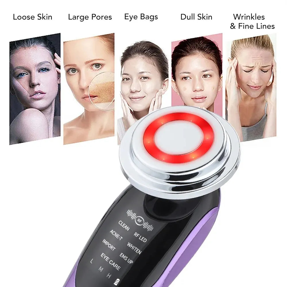 7 in 1 Face Lift Devices Anti Aging Wrinkle Beauty